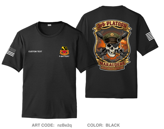 CUSTOM 3rd Platoon MARAUDERS Hi-Tech Performance Unisex SS Tee - nzBe2q