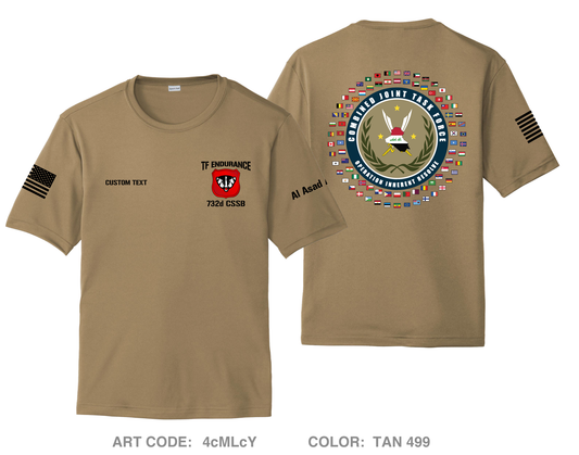 CUSTOM 732d CSSB AAAB Hi-Tech Performance Unisex SS Tee - 4cMLcY