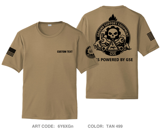 CUSTOM GSE B TRP RSS Hi-Tech Performance Unisex SS Tee - 6Y6XGn