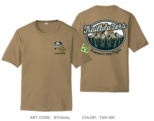 CUSTOM 4DSTB Fundraising Collection Hi-Tech Performance Unisex SS Tee - B7nSmq