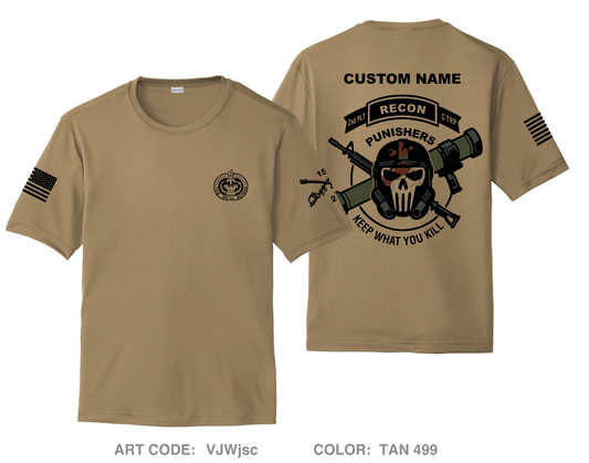 CUSTOM 2nd Platoon, C Troop, 2-15 Cav Hi-Tech Performance Unisex SS Tee - VJWjsc