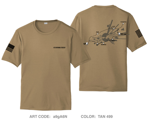 CUSTOM 1486th Transportation Company Fundraising Collection Hi-Tech Performance Unisex SS Tee - a9gA6N
