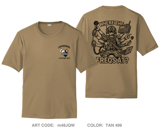 CUSTOM 91st Civil Affairs Battalion Hi-Tech Performance Unisex SS Tee - m48JQW