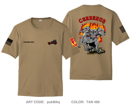 CUSTOM Charlie 5-5 ADA Hi-Tech Performance Unisex SS Tee - pukMAq