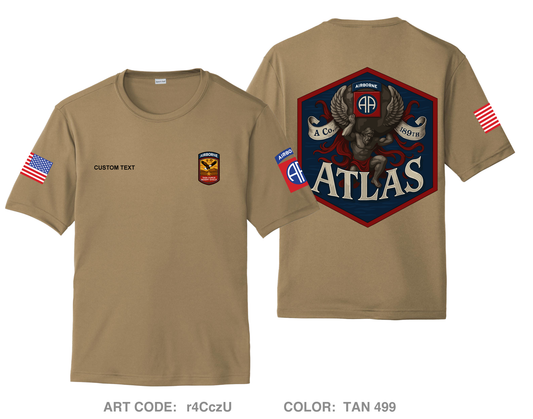 CUSTOM A co 189th DSSB Hi-Tech Performance Unisex SS Tee - r4CczU