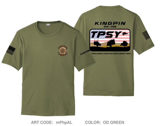 CUSTOM 727 EACS Hi-Tech Performance Unisex SS Tee - mPhpAL