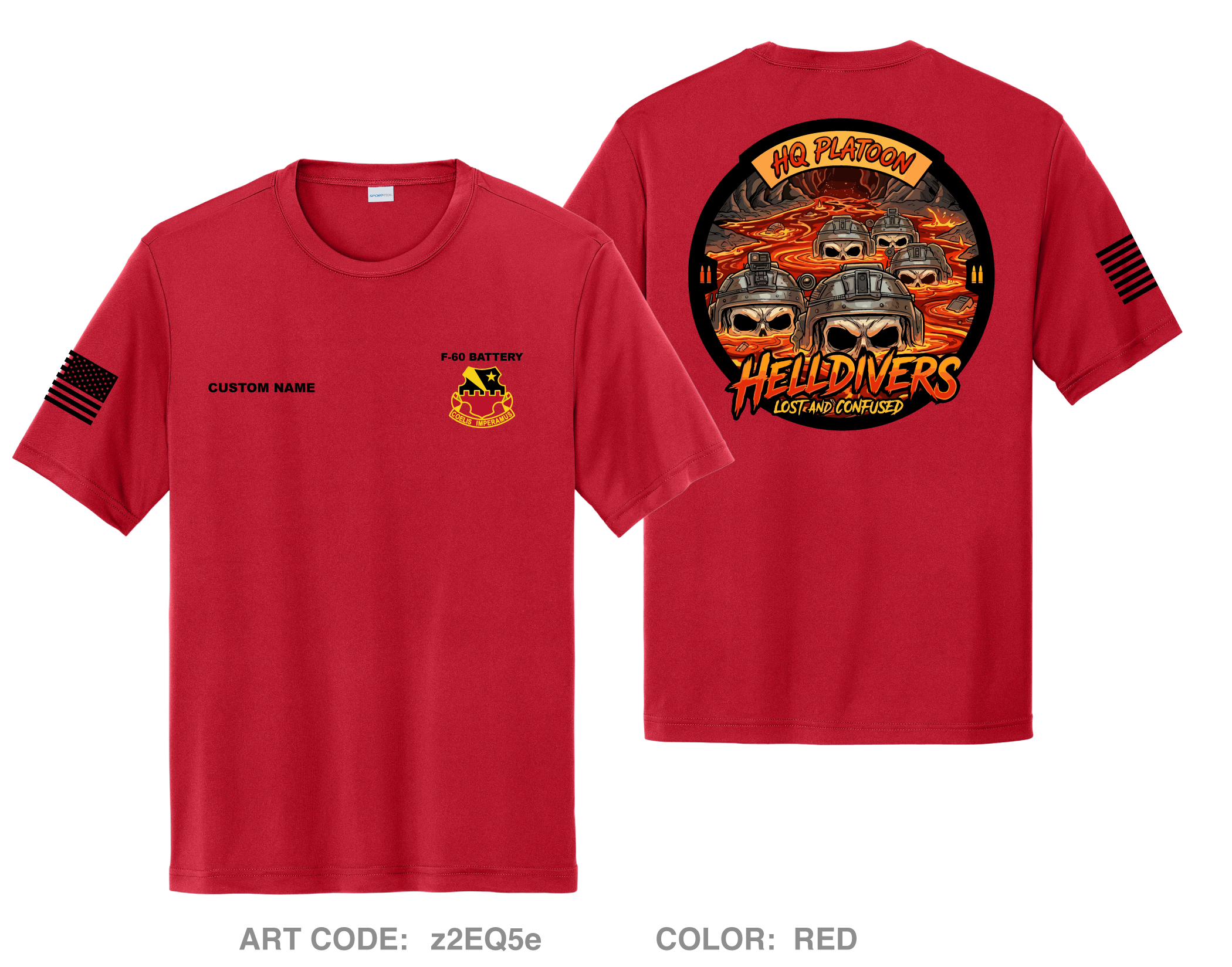 HQ Platoon Hi-Tech Performance Unisex SS Tee - z2EQ5e – Emblem Athletic