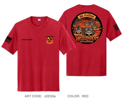 HQ Platoon Hi-Tech Performance Unisex SS Tee - z2EQ5e