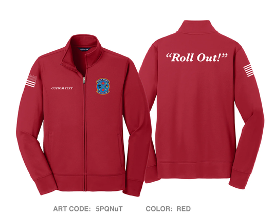 CUSTOM 125 MDG Det 1 Store 1 Hi-Tech Performance Full-Zip Fleece Jacket - 5PQNuT