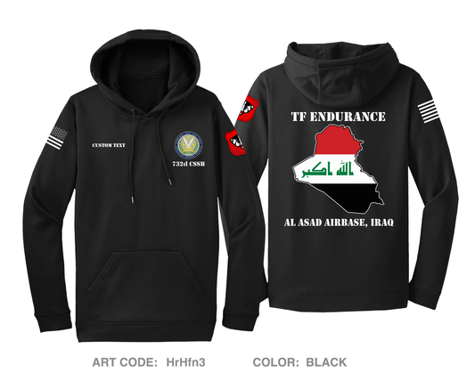 CUSTOM 732d CSSB AAAB Hi-Tech Performance Hoodie - HrHfn3