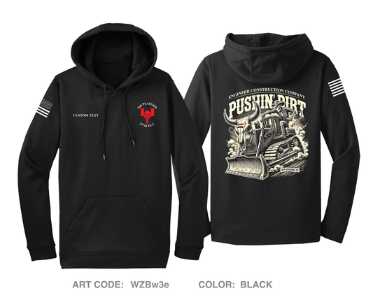 CUSTOM 2nd Platoon 277th ECC Hi-Tech Performance Hoodie - WZBw3e