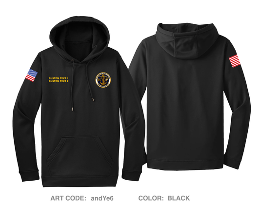 CUSTOM NMCSD Neurosurgery Hi-Tech Performance Hoodie - andYe6