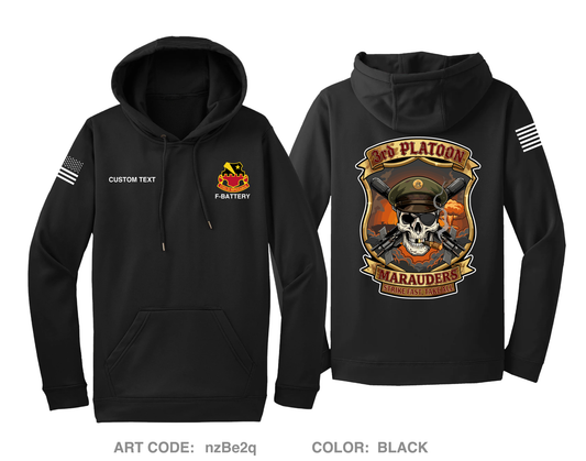CUSTOM 3rd Platoon MARAUDERS Hi-Tech Performance Hoodie - nzBe2q