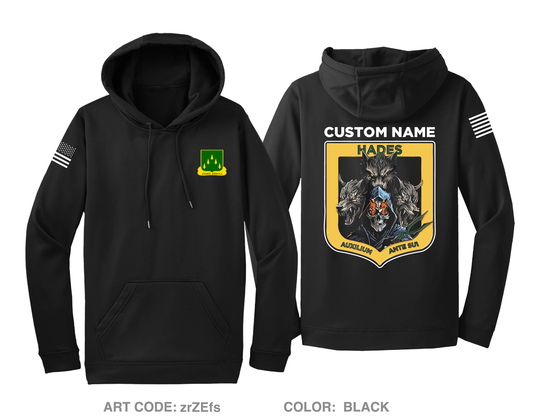 CUSTOM H Co, 4-70th AR BN, 1|1 AD Hi-Tech Performance Hoodie - zrZEfs