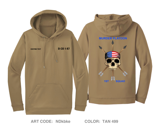 CUSTOM 1-87IN D-CO 10TH MTN Hi-Tech Performance Hoodie - NDkbke