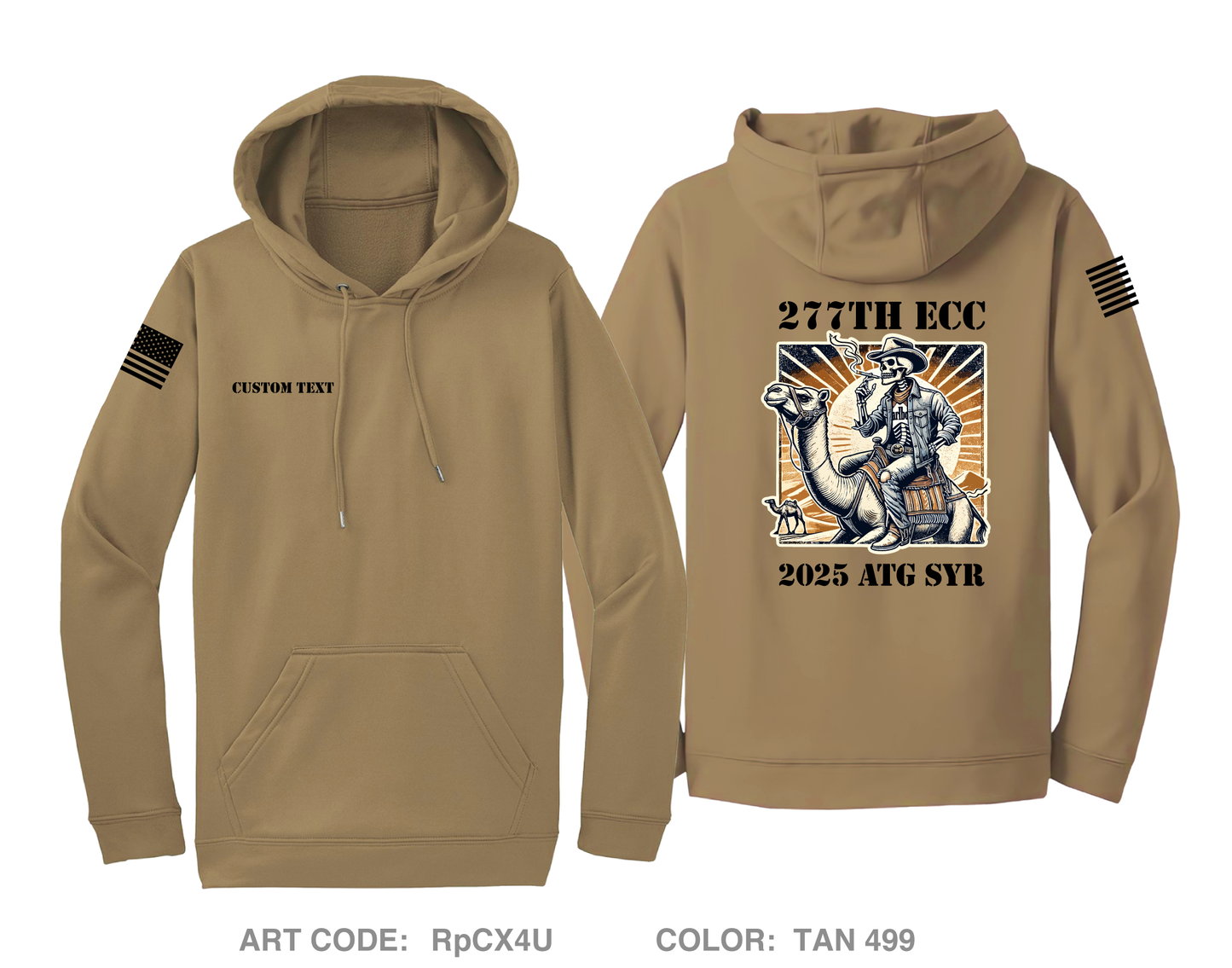 CUSTOM 277th ECC Hi-Tech Performance Hoodie - RpCX4U