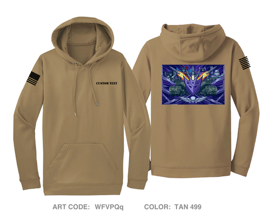CUSTOM B-Btry 4-133 FAR Hi-Tech Performance Hoodie - WFVPQq