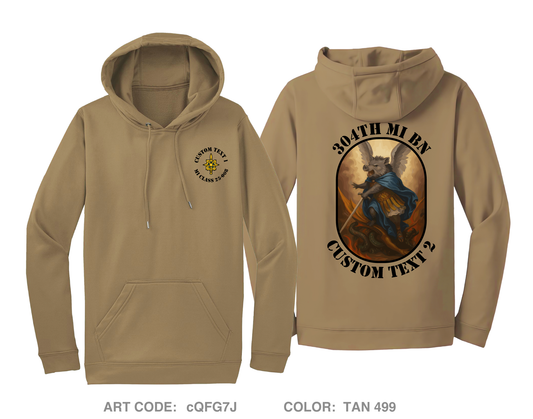 CUSTOM MI BOLC Class 25-008 Hi-Tech Performance Hoodie - cQFG7J