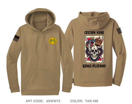 CUSTOM Kings Platoon Charlie Company 305th MI BN Hi-Tech Performance Hoodie - dXWW72