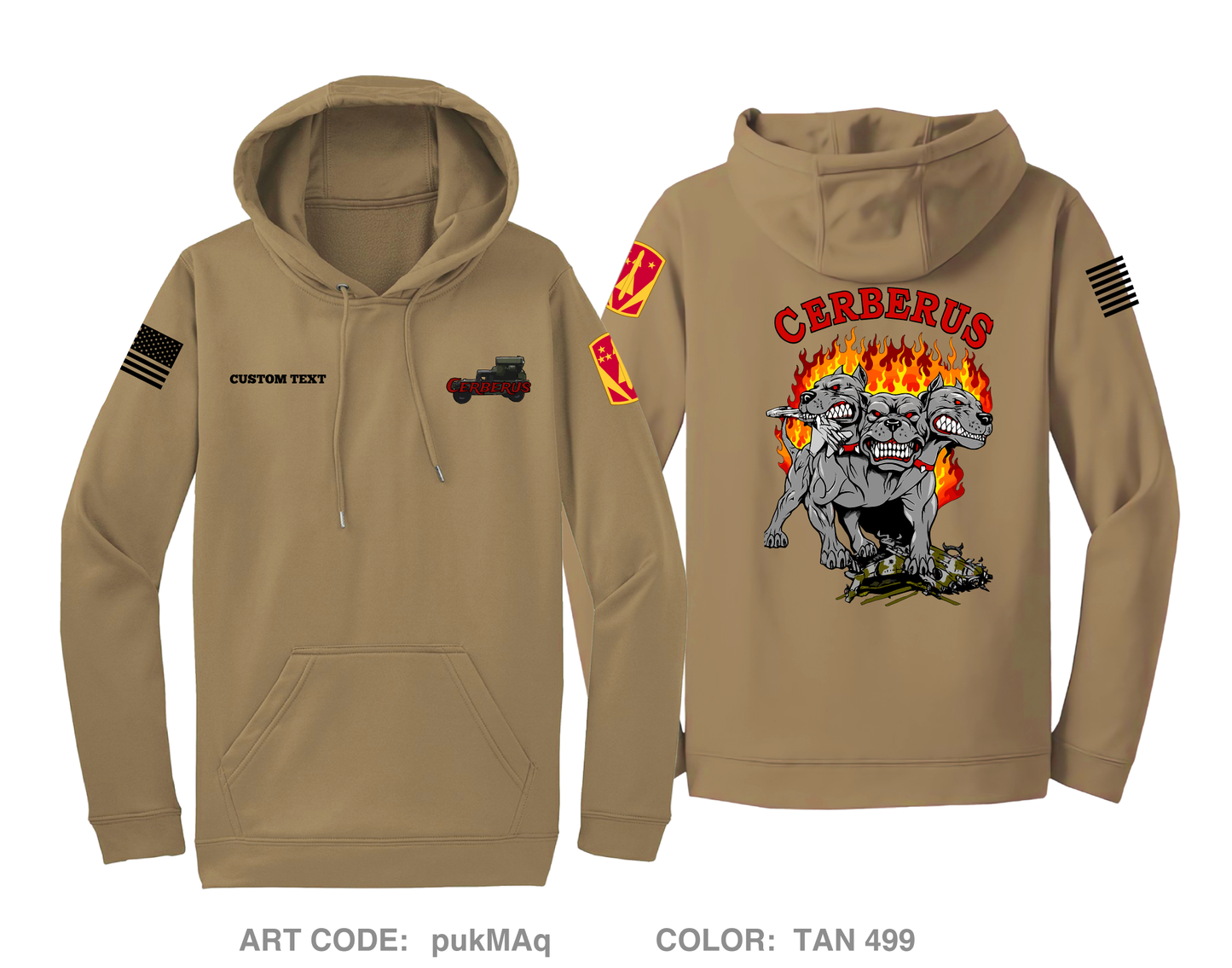 CUSTOM Charlie 5-5 ADA Hi-Tech Performance Hoodie - pukMAq