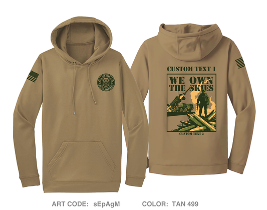 CUSTOM Crew 1 Bezerkers Hi-Tech Performance Hoodie - sEpAgM