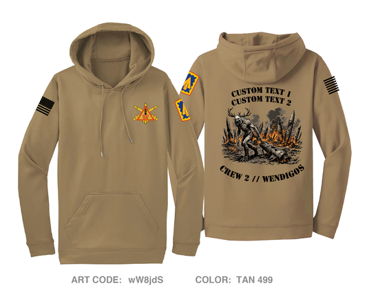 CUSTOM Crew 2 // Wendigos Hi-Tech Performance Hoodie - wW8jdS