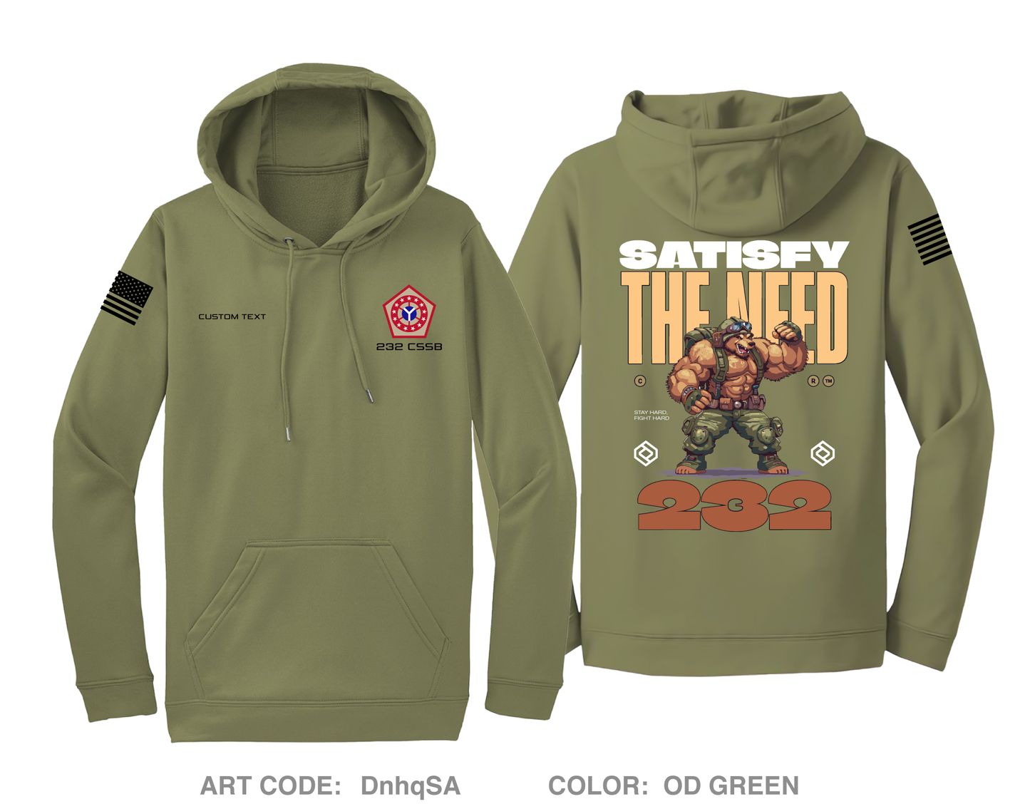 CUSTOM 232 CSSB Hi-Tech Performance Hoodie - DnhqSA