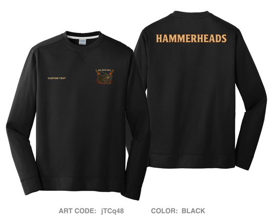 CUSTOM HHC, 307th Signal Battalion HI-Tech Performance Crewneck Sweatshirt - jTCq48
