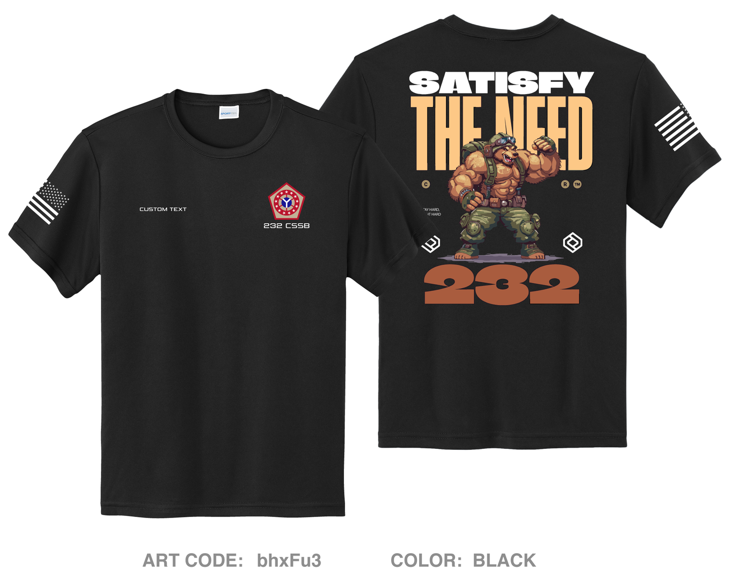 CUSTOM 232 CSSB Hi-Tech Performance Unisex Youth SS Tee - bhxFu3_Y