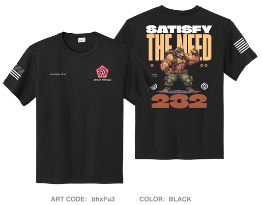 CUSTOM 232 CSSB Hi-Tech Performance Unisex Youth SS Tee - bhxFu3_Y
