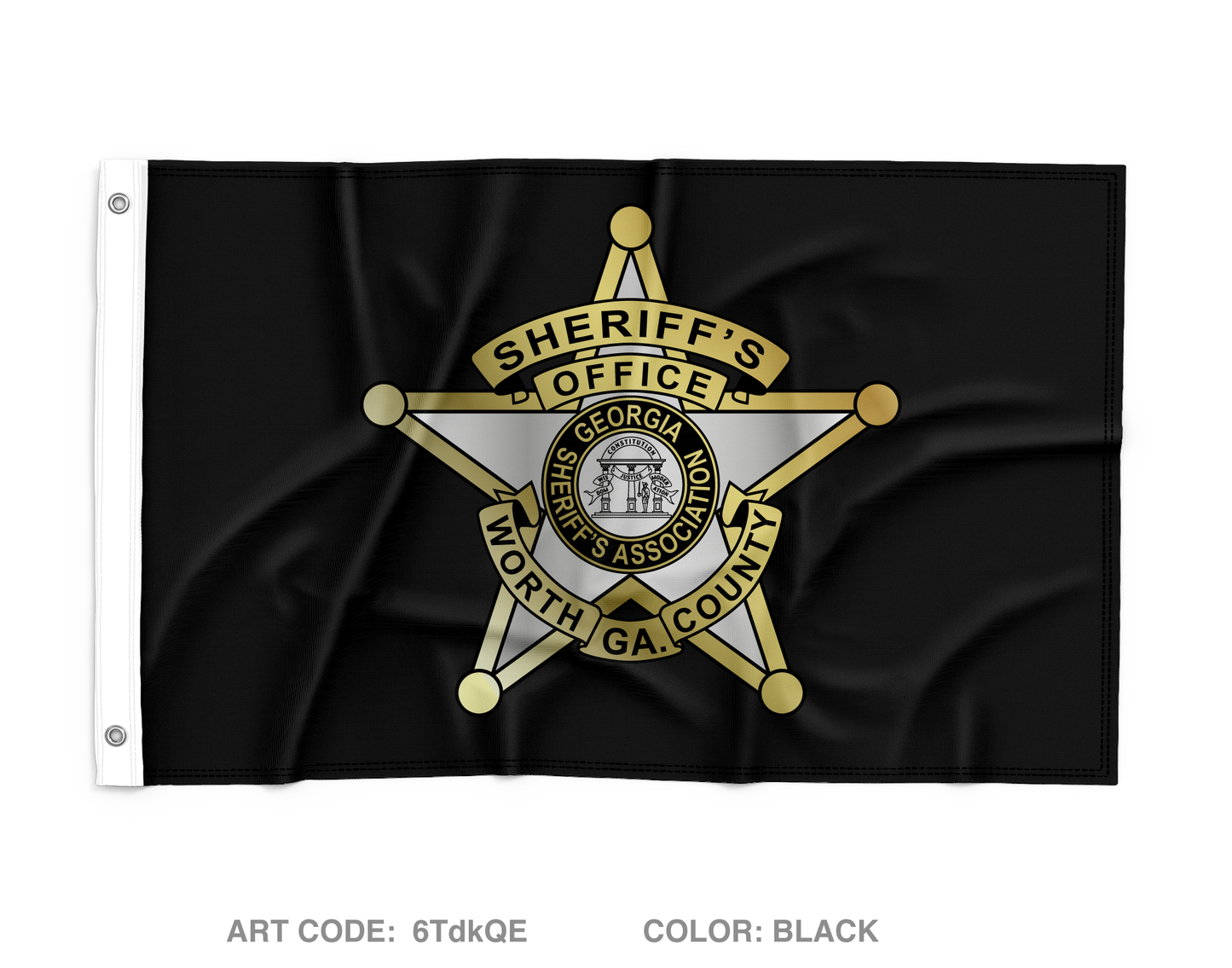 WCSO  Wall Flag - 6TdkQE