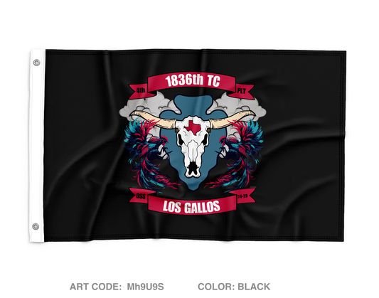 4th Plt 1836th Combat HET Co Wall Flag - Mh9U9S