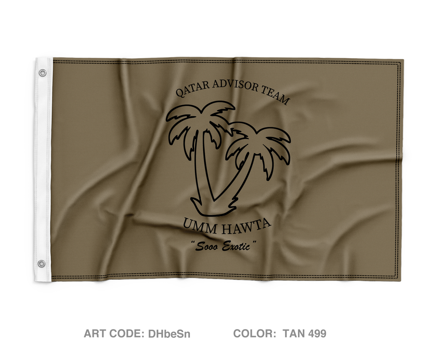 CUSTOM Arrow Co. 2nd BN 3rd SFAB Wall Flag - DHbeSn