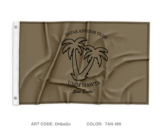 CUSTOM Arrow Co. 2nd BN 3rd SFAB Wall Flag - DHbeSn
