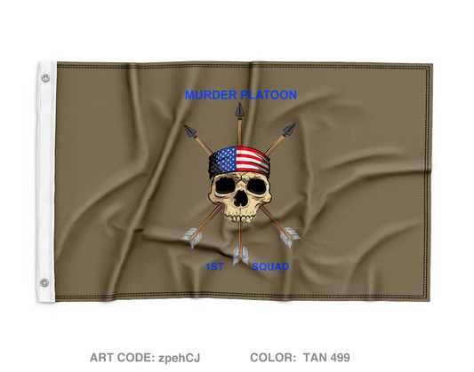1-87IN D-CO 10TH MTN Wall Flag - zpehCJ