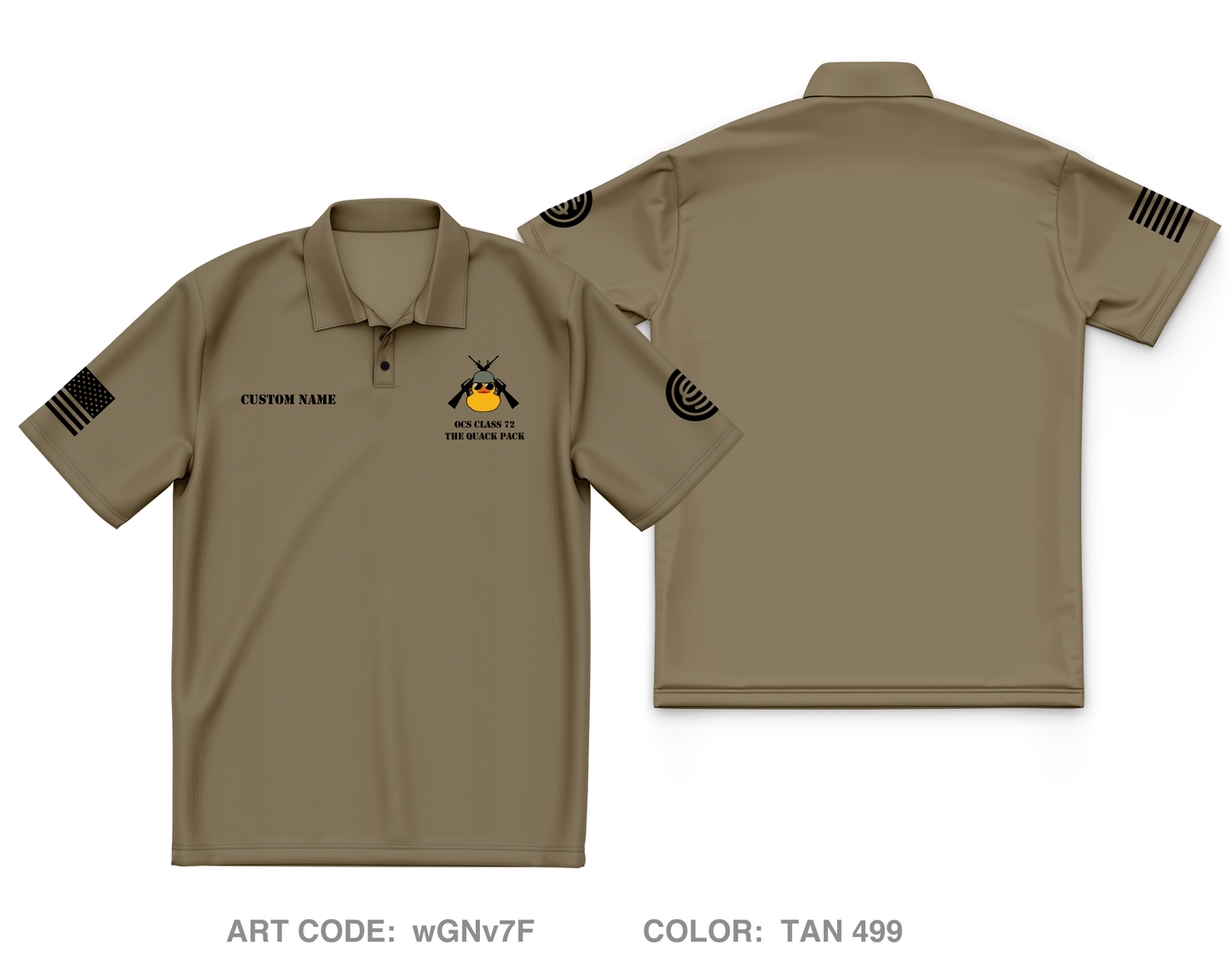 CUSTOM OHARNG TOCS FUNDRAISING COLLECTION Core Men's SS Performance Polo - wGNv7F