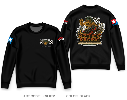 CUSTOM Aztec Racing Core Men's Crewneck Performance Sweatshirt - KNLKzV