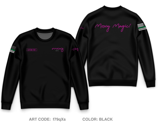CUSTOM Moxy marriot Core Men's Crewneck Performance Sweatshirt - f79qXs