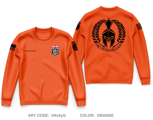 Custom C CO, 7 BEB, 1 IBCT Core Men's Crewneck Performance Sweatshirt - HXs2yG