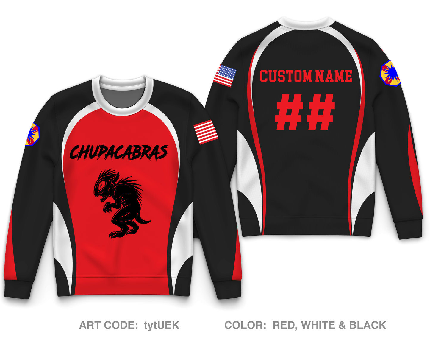 CUSTOM 13th ACSC Core Men's Crewneck Performance Sweatshirt - tytUEK