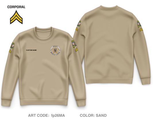 CUSTOM Houston County Sheriffs Department Core Men's Crewneck Performance Sweatshirt - fp26MA_CORP