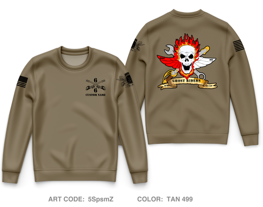 CUSTOM Echo Troop Core Men's Crewneck Performance Sweatshirt - 5SpsmZ