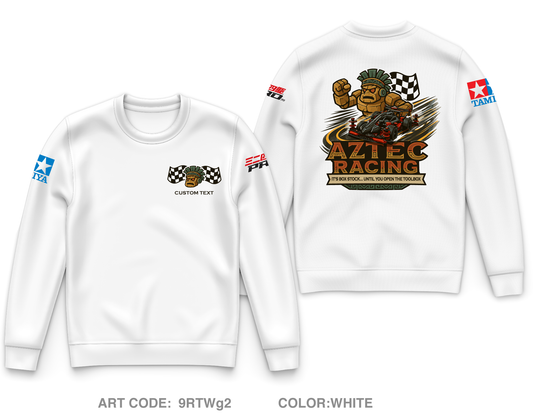 CUSTOM Aztec Racing Core Men's Crewneck Performance Sweatshirt - FnktpT