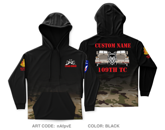 CUSTOM 109th TC Core Men's Hooded Performance Sweatshirt - nAfpvE