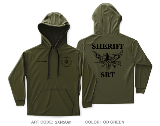 CUSTOM Houston County Sheriffs Department Core Men's Hooded Performance Sweatshirt - 2XN5Um
