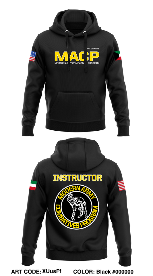 Custom Modern Army Combatives Program Store 1 Core Men's Hooded Performance Sweatshirt - XUusFf