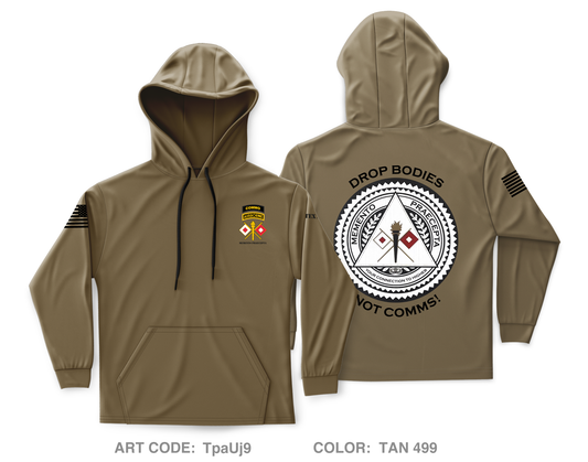 CUSTOM C CO, 122 ASB, 82 CAB Core Men's Hooded Performance Sweatshirt - TpaUj9