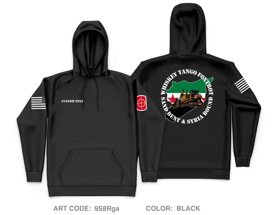 CUSTOM 277th ECC Main Fundraising Collection Core Men's Hooded Performance Sweatshirt - 9S8Rga