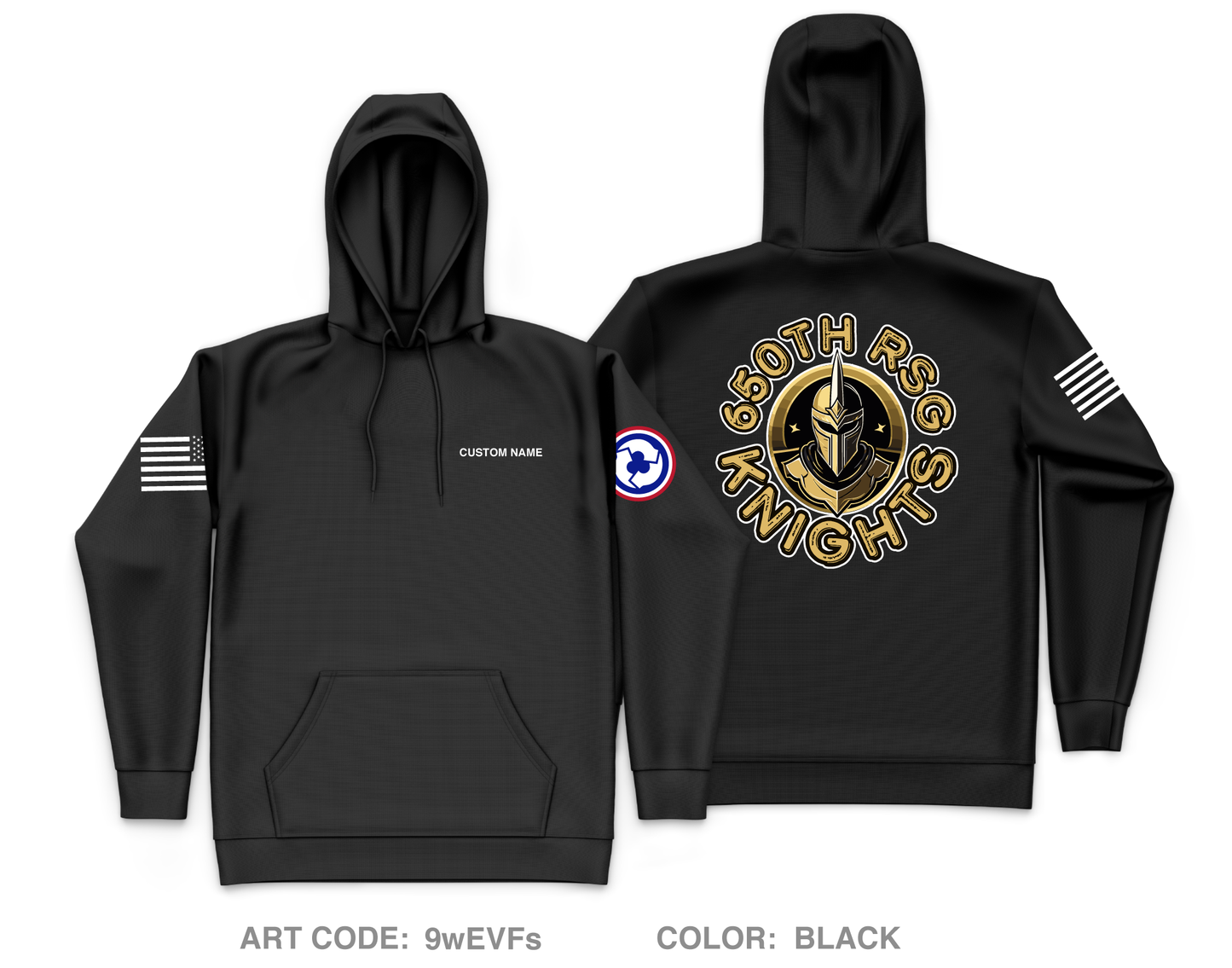 CUSTOM 650 RSG Core Men's Hooded Performance Sweatshirt - 9wEVFs