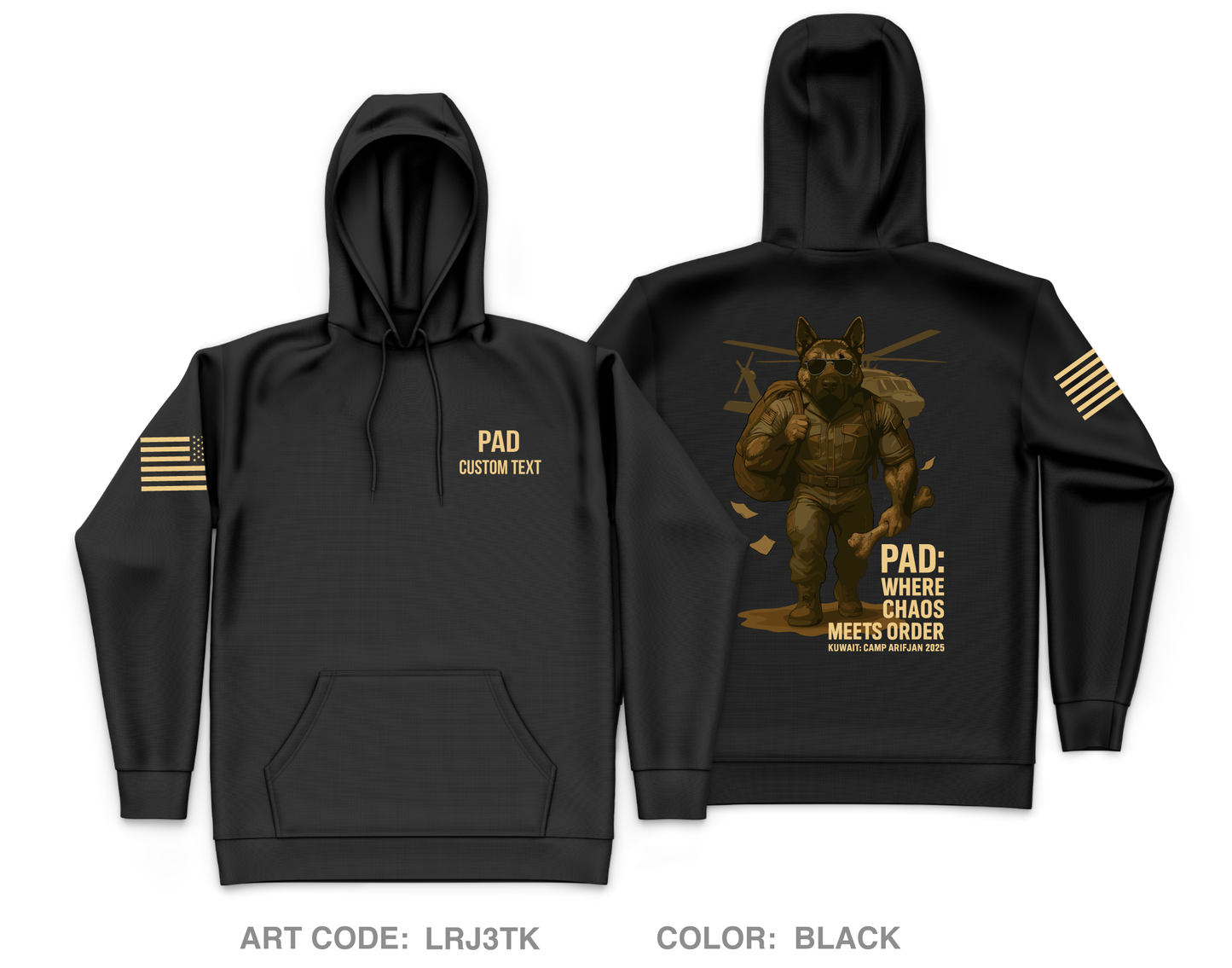 CUSTOM PATIENT ADMIN Core Men's Hooded Performance Sweatshirt - LRJ3TK